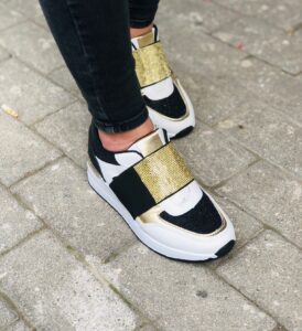 SNEAKERS BLACK/GOLD