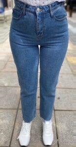 BASIC ΜΟΝΟΧΡΩΜΟ ΤΖΙΝ ΠΑΝΤΕΛΟΝΙ DENIM