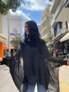 ΜΠΛΟΥΖΑ ΜΑΥΡΗ PLUS SIZE - Image 2