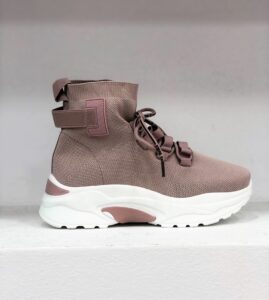 SNEAKERS ΜΠΟΤΑΚΙΑ ΚΑΛΤΣΑ ΜΕ ΚΟΡΔΟΝΙΑ - Image 3