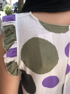 ΜΠΛΟΥΖΑΚΙ ΑΜΑΝΙΚΟ ΑΣΠΡΟ ΜΕ ΜΩΒ/ΧΑΚΙ ΒΟΥΛΕΣ - Image 3