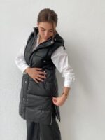 Γυναικείο Biker Jacket Μαύρο - Image 2