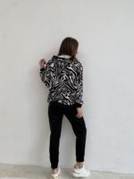 Velvet σετ φόρμα animal print - Image 3