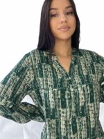 Πουκάμισο εμπριμέ πράσινο