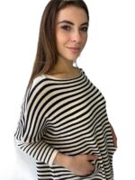 Μπλούζα ριγέ με τσέπες