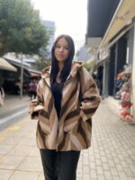 Casual ζακέτα με φερμουάρ και κουκούλα