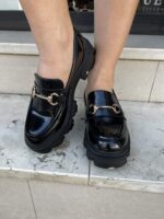 Μαύρα All Day Λουστρίν Μοκασίνια - Image 3