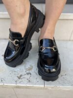 Μαύρα All Day Λουστρίν Μοκασίνια - Image 2