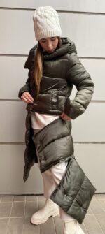 Μπουφάν Καπιτονέ γυαλιστερό 3 μηκών - Image 4