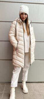 Γυναικείο Μακρύ καπιτονέ μπουφάν