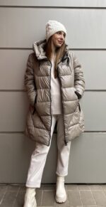 Μπουφάν καπιτονέ γυαλιστερό - Image 3