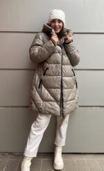 Μπουφάν καπιτονέ γυαλιστερό - Image 2