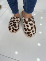 Γυναικείες λεοπάρ παντόφλες - Image 2