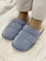 Παντόφλες άνορακ σε γκρι χρώμα - Image 2