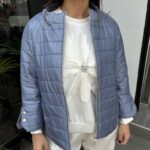 Μπουφάν κοντο baby blue