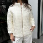 Μπουφάν κοντο λευκο