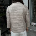 Μπουφάν κοντο rose gold - Image 2